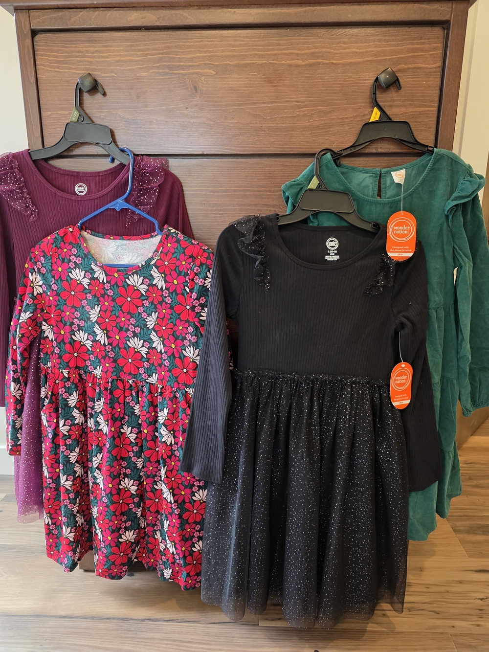 Lot Of NWT/Excellent Condition Wonder Nation Girls L (10-12) PLUS Dresses